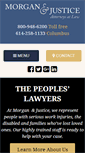 Mobile Screenshot of morganandjustice.com